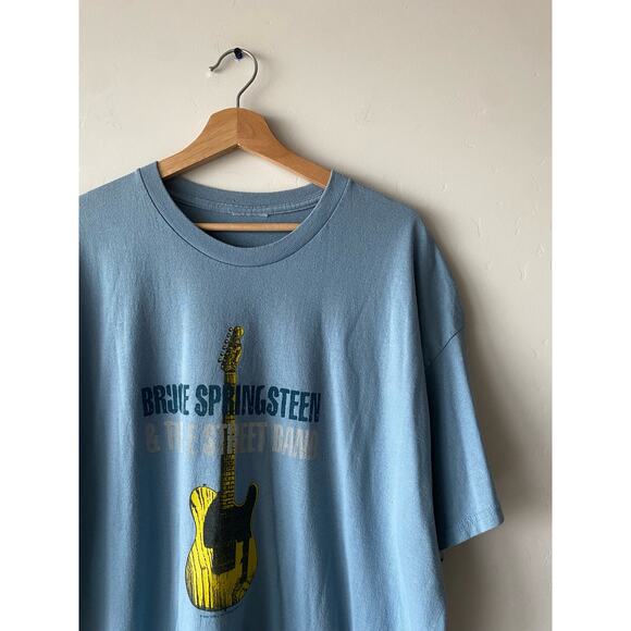 2006 Bruce Springsteen & The Street Band Blue T-Shirt - Picture 2 of 5